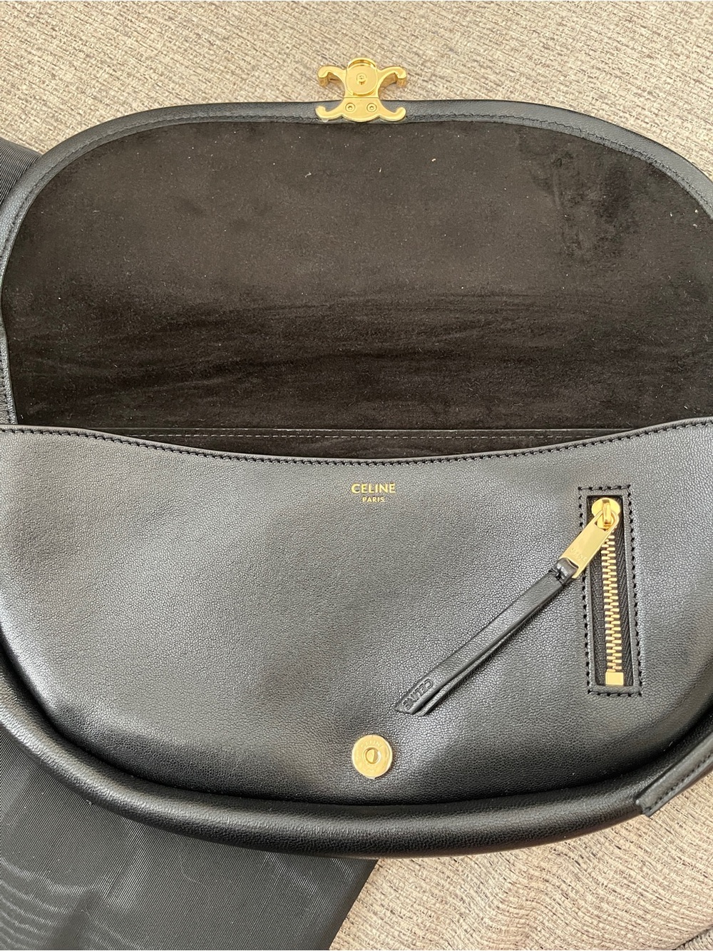 Celine little haftmoon bag - Picture 7 of 9